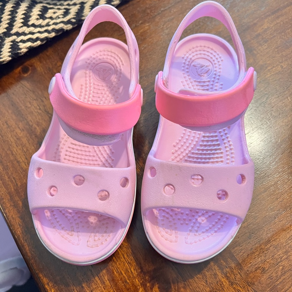 Size 9 Toddler Girl Croc Sandals